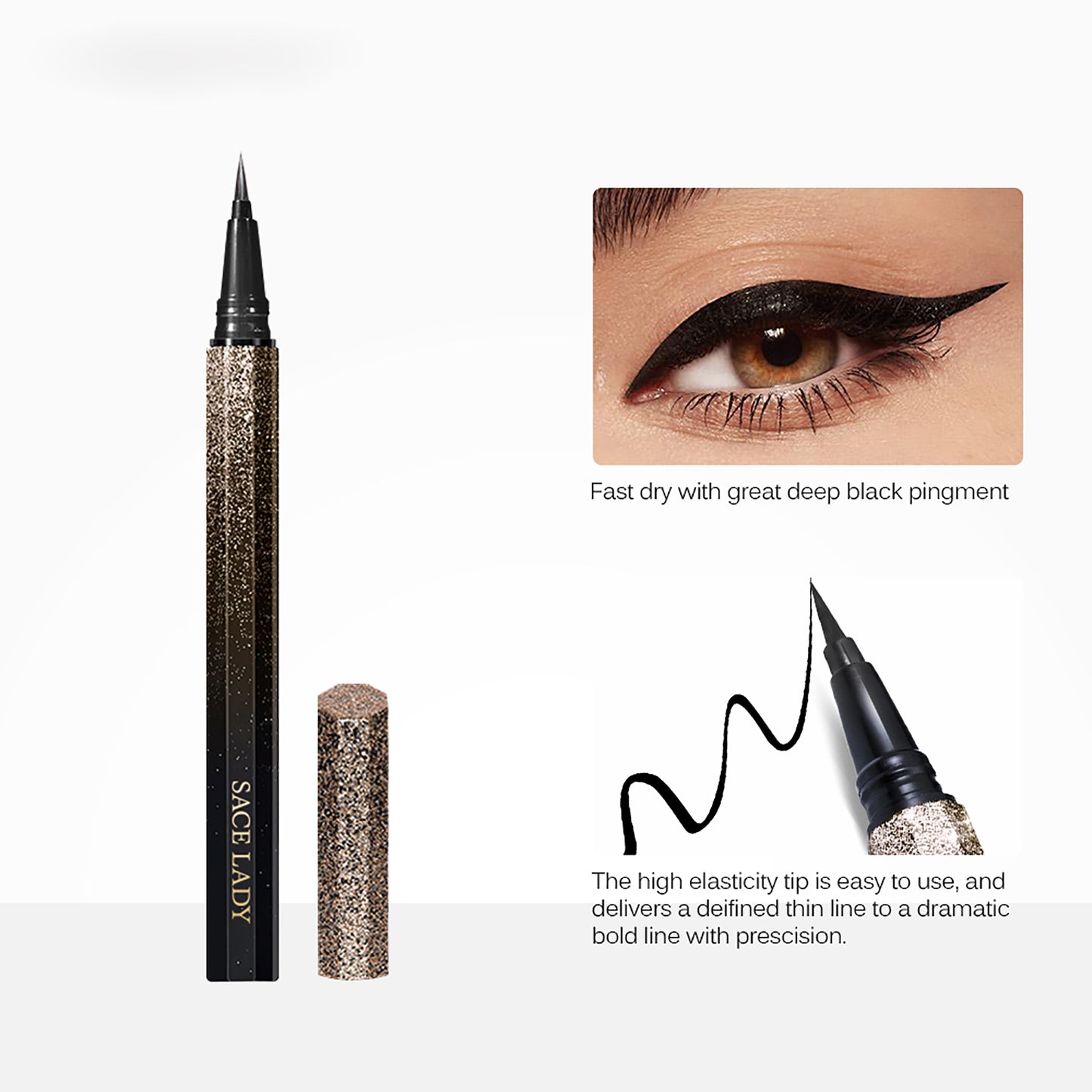 Waterproof Liquid Eyeliner Pencil