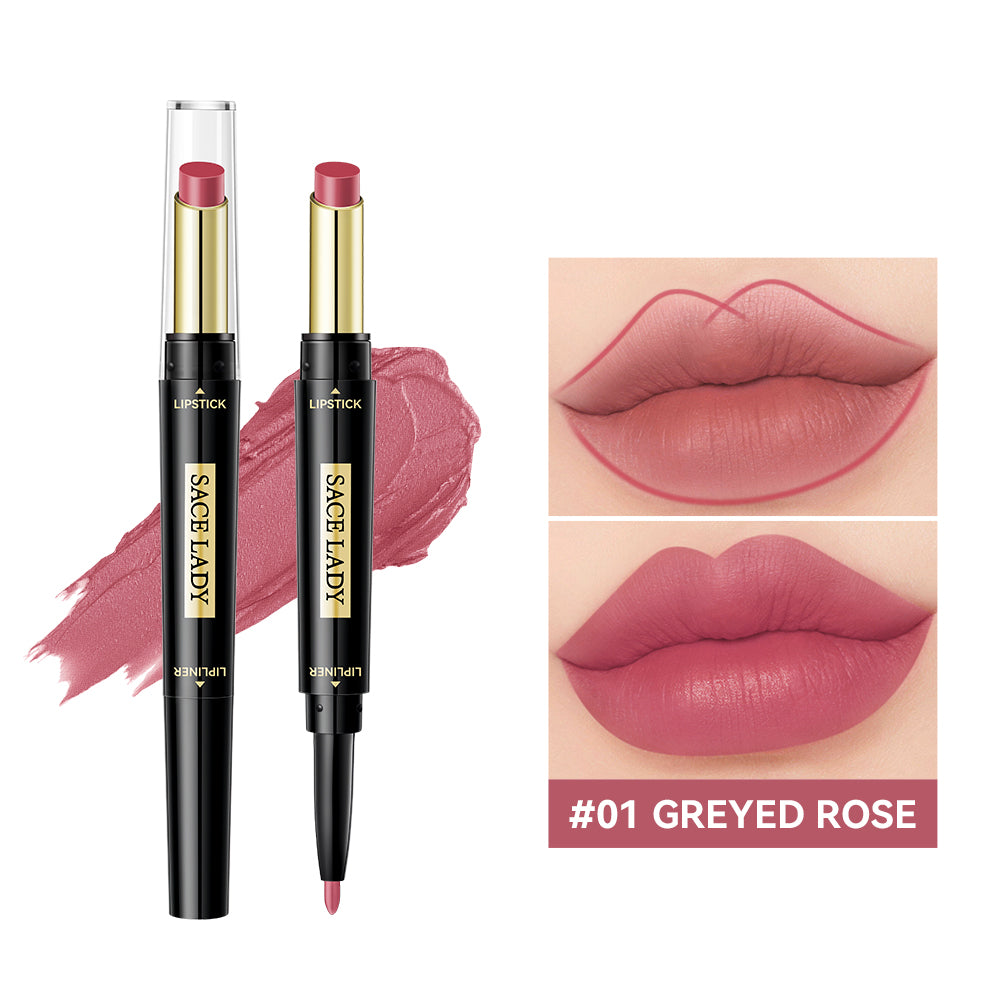 Matte Finish 2 in 1 Matte Lipstick