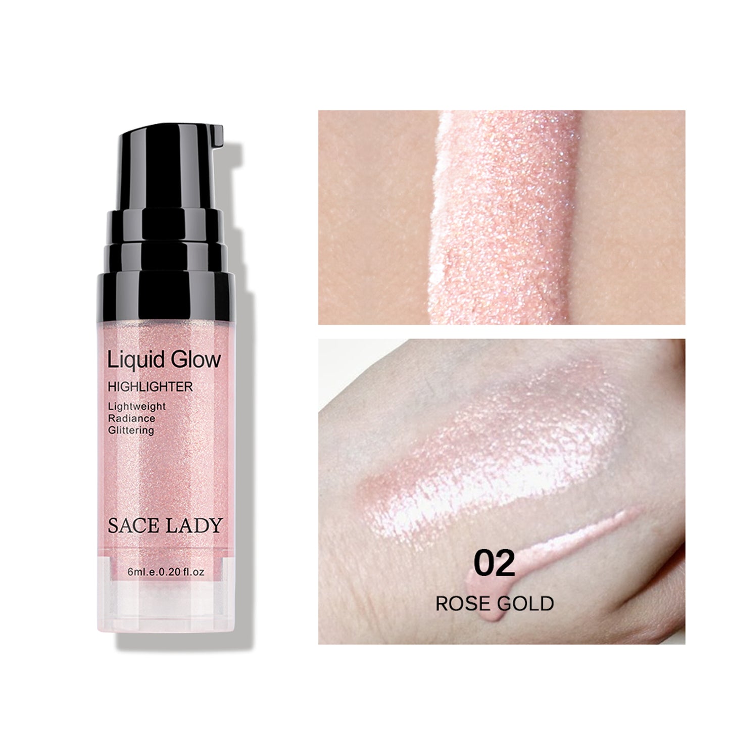 Liquid Glitter Makeup Smooth Highlighter