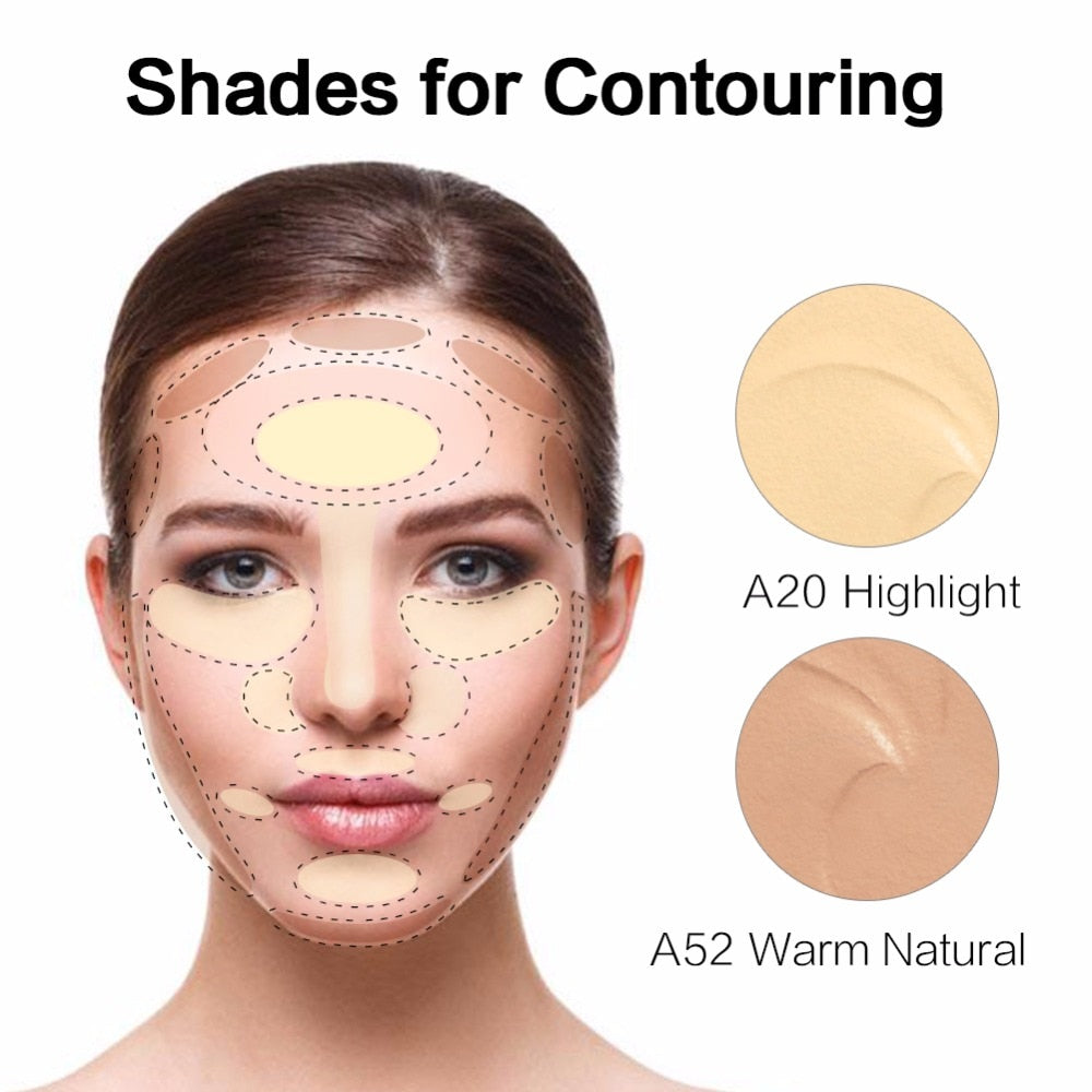 SACE LADY Concealer Full Cover Cream Facial Make Up Waterproof Foundation Face Contour Makeup Pores Corrector Brand Eye Cosmetic