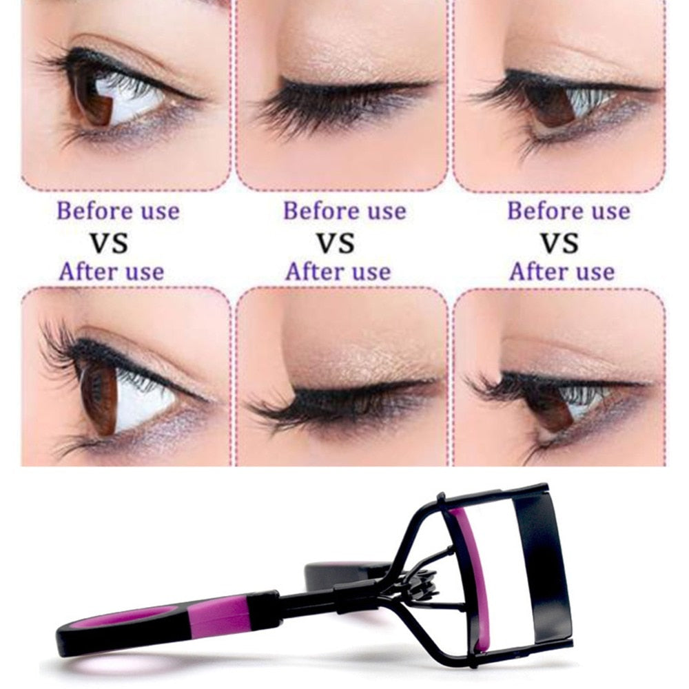 SACE LADY Professional Eyelash Curler Makeup Natural Curling Eye Lash Tweezers Handle Curl High Quality Beauty Make Up Tool